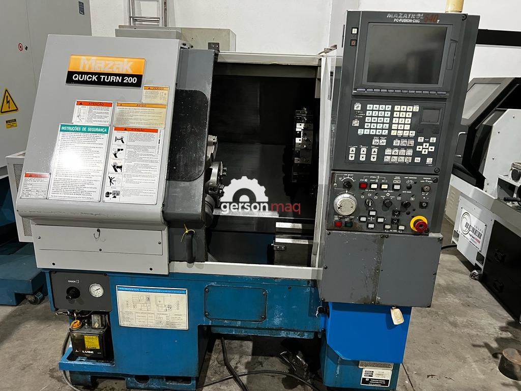 TORNO CNC MAZAK QT200